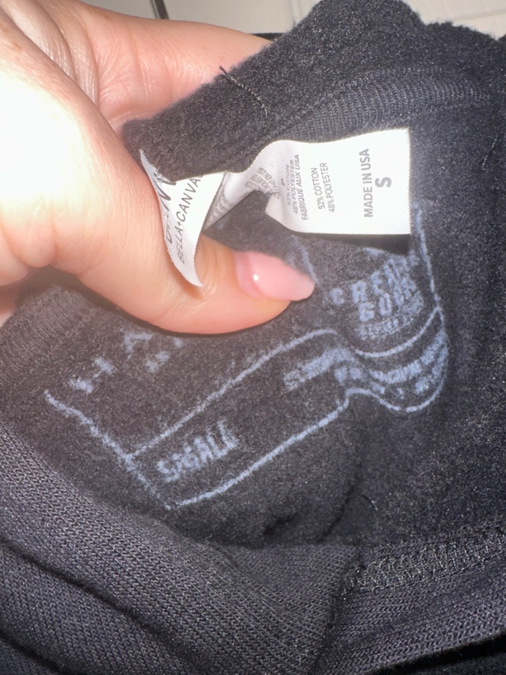 Hamilton Black Hoodie with Gold Star Performer Graphic S theater - Picture 7 of 8
